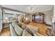 Spacious living room with hardwood floors and an open view of the kitchen at 6302 Manassas Nw Pass, Acworth, GA 30101