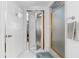 Bathroom features a shower stall and a closet at 217 Millbrook Farm Rd, Marietta, GA 30068
