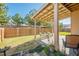Nice backyard features a covered patio area perfect for outdoor entertaining and relaxation at 2235 Well Springs Dr Dr, Buford, GA 30519
