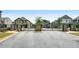 Gated neighborhood entrance at 11684 Stovall Place Pl, Hampton, GA 30228