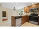 Functional kitchen with stainless steel appliances and ample counter space at 1338 Nonie Way, Marietta, GA 30062
