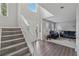 Spacious foyer with natural light, staircase, and view into the bright and airy living room at 3015 Cranbrook Nw Walk, Kennesaw, GA 30144