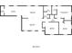 Detailed floorplan showcasing the layout with dimensions for each room at 4447 Ben Hill Rd, Lithia Springs, GA 30122