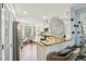 Charming kitchen with granite countertops, stainless steel appliances, and breakfast bar at 4467 Pineridge Cir, Atlanta, GA 30338