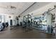 Gym with weights, cardio machines and mirrored wall for strength training at 950 Nw W Peachtree Nw St # 410, Atlanta, GA 30309