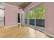 Living room with access to the patio at 950 Nw W Peachtree Nw St # 410, Atlanta, GA 30309