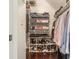 Custom walk-in closet provides ample storage space and organization at 1175 Haven Brook Way, Atlanta, GA 30319