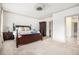 Spacious main bedroom boasts neutral colors, plush carpeting, and ample natural light at 1216 Virginia Ne Ct # 8, Atlanta, GA 30306