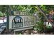 Neighborhood welcome sign for Virginia Highland, promoting community identity at 1216 Virginia Ne Ct # 8, Atlanta, GA 30306