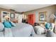 Spacious main bedroom featuring walk-in closet, sitting area, and neutral decor for comfortable luxury at 2660 Peachtree Nw Rd # 10H, Atlanta, GA 30305