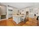 Spacious kitchen with a large island, stainless steel appliances, and an open layout at 3770 Riverly Trce, Marietta, GA 30067