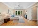 Bright main bedroom with tray ceiling and access to private deck at 3770 Riverly Trce, Marietta, GA 30067