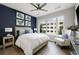Bedroom with a queen size bed, bedside tables, and natural light from the window at 22 Airline Ne St # 201, Atlanta, GA 30312