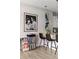 Modern kitchen with breakfast bar, pendant lighting, and stylish seating at 22 Airline Ne St # 201, Atlanta, GA 30312