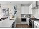 Clean, modern kitchen with stainless steel appliances, and sleek countertops at 22 Airline Ne St # 201, Atlanta, GA 30312