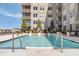 Relaxing rooftop pool with lounge chairs, a nice place to relax and enjoy the weather at 22 Airline Ne St # 201, Atlanta, GA 30312