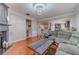 Living room showcasing the open floor plan connecting to the kitchen area at 568 Musical Ct, Lawrenceville, GA 30044