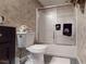Bathroom with shower stall, and decorated with towels at 2901 Briscoe Rd, Loganville, GA 30052