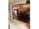 Dining room view with decorative furnishings adjacent to the kitchen at 2901 Briscoe Rd, Loganville, GA 30052