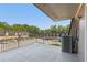 Relax on this balcony overlooking the parking area and enjoy the fresh air at 355 Winding River Dr # B, Atlanta, GA 30350
