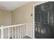 Front door for apartment B features stairs and a window allowing natural light at 355 Winding River Dr # B, Atlanta, GA 30350