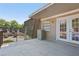 Patio of home overlooking community and parking at 355 Winding River Dr # B, Atlanta, GA 30350