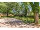 View of the home's backyard featuring a detached garage at 1391 Jefferson Ave, East Point, GA 30344
