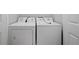 Washer and dryer set ready to use in the laundry room at 174 Randall Dr, Rockmart, GA 30153