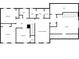 Floor plan showcasing the layout of bedrooms, bathrooms, and walk-in closets on the second floor at 3228 Turtle Lake Se Dr, Marietta, GA 30067