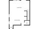 First-floor floorplan featuring a living room, eat-in kitchen, bathroom, and foyer at 1825 Villageside Ct, Lawrenceville, GA 30043
