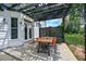 Covered patio featuring outdoor dining at 3065 Foxhall Overlook, Roswell, GA 30075