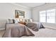 Guest bedroom featuring neutral walls, two twin beds, and a well lit window at 1250 Atherton Park, Roswell, GA 30076