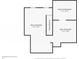 Third floor plan showcasing finished and unfinished attic spaces at 2525 Millwater Xing, Dacula, GA 30019