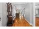 Spacious foyer with hardwood floors and staircase in a lovely home at 2525 Millwater Xing, Dacula, GA 30019