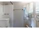 Bathroom with standard shower, toilet, mirror, and fixture at 6293 Silver Creek Ln, Austell, GA 30168