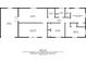 Detailed floor plan showcasing the layout of the home's living spaces at 6293 Silver Creek Ln, Austell, GA 30168