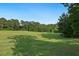 A wide open field offers a green space for outdoor activities and recreation at 64 Harbour Lake Dr, Fayetteville, GA 30215