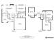 Detailed floor plan showcasing layout of the first and second floor, including room dimensions at 64 Harbour Lake Dr, Fayetteville, GA 30215