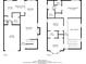 Floor plan featuring first and second floor layout at 847 Ashley Ln, Stone Mountain, GA 30087