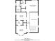 Second floor floor plan showing bedrooms, primary bedroom, walk-in closet, and bathrooms at 847 Ashley Ln, Stone Mountain, GA 30087