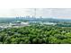 Scenic view of the Atlanta skyline, visible from the neighborhood surrounded by lush greenery at 1136 Moreland Se Pl, Atlanta, GA 30316