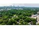 Scenic view of the Atlanta skyline, visible from the neighborhood surrounded by lush greenery at 1136 Moreland Se Pl, Atlanta, GA 30316