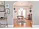 Charming dining room with stylish decor, an archway, and an open connection to the kitchen at 1136 Moreland Se Pl, Atlanta, GA 30316