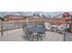 Relaxing rooftop deck with chairs and tables offers beautiful skyline views at 320 Martin Luther King Jr Dr # 5, Atlanta, GA 30312