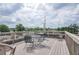 Outdoor rooftop deck featuring wooden flooring and an inviting seating area at 320 Martin Luther King Jr Dr # 5, Atlanta, GA 30312