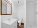 Bright bathroom featuring a shower, tile flooring, vanity and a framed mirror at 3243 Northbrook Dr, Atlanta, GA 30341