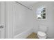 Bathroom with a toilet and bathtub at 3243 Northbrook Dr, Atlanta, GA 30341