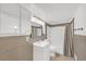 Updated bathroom featuring modern fixtures, vanity, and shower at 2468 Dresden Ne Dr, Atlanta, GA 30341