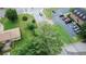 View from above of the surrounding area near the home at 2468 Dresden Ne Dr, Atlanta, GA 30341