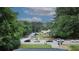 View from above of the surrounding neighborhood near the home at 2468 Dresden Ne Dr, Atlanta, GA 30341